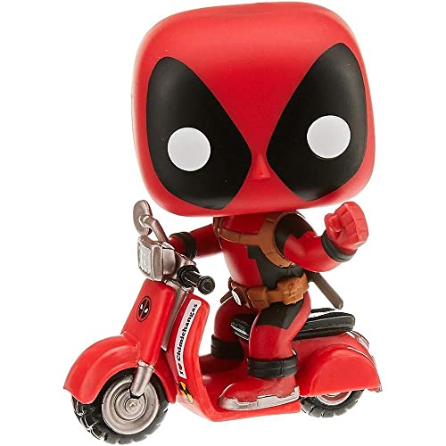 Funko Pop! Rides: Deadpool - Deadpool & Scooter - Figura In Vinile Da Collezione - Idea Regalo - Merchandising Ufficiale - Giocattoli Per Bambini E Ad