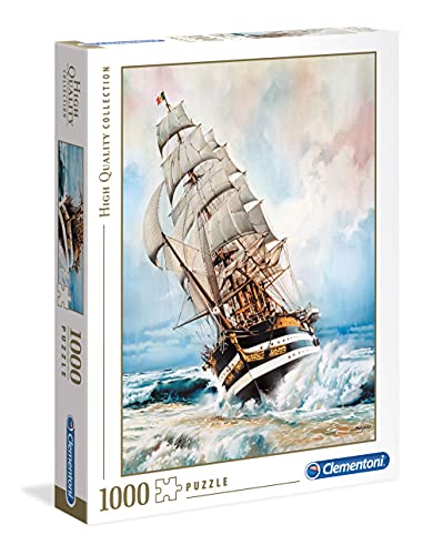 Clementoni-Amerigo Vespucci Does Not Apply Puzzle, 1000 Pezzi, Multicolore, 39415