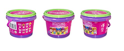 Pinypon - Pinypon Secchiello Piccolo Con Accessori E Personaggi Per Divertirti A Creare Il Preferito, Per Bambine/I Dai 4 Anni, Famosa 700015655