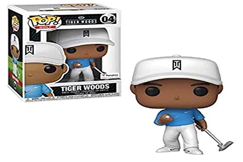 Funko Pop! Golf: Tiger Woods - (Blue Shirt) - Figura In Vinile Da Collezione - Idea Regalo - Merchandising Ufficiale - Giocattoli Per Bambini E Adulti
