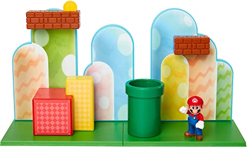 Nintendo Super Mario Acorn Plains Playset Piana Delle Ghiande Con Accessori