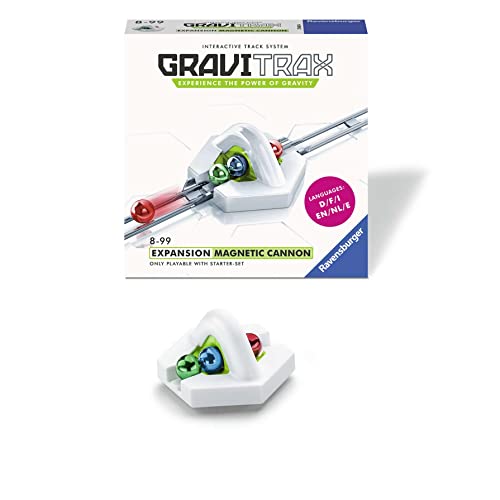 Ravensburger 27600 Gravitrax Cannone Magnetico, Accessorio, 8+ Anni, Gioco Logico-Creativo, Gioco Stem