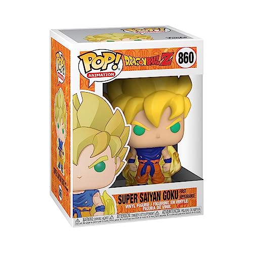 Funko Pop! Animation: Dragon Ball Z S8-Super Saiyan Goku - (First Appearance) Dragonball Ss - Figura In Vinile Da Collezione - Idea Regalo - Merchandi