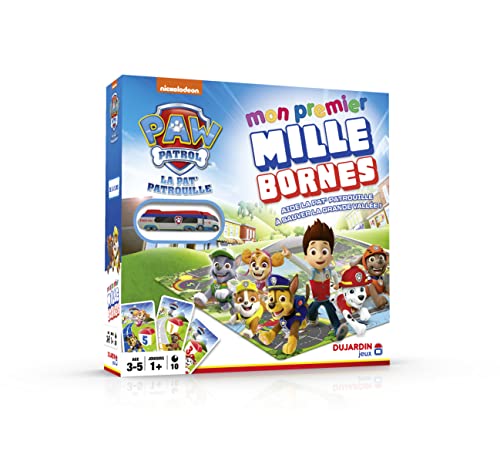 Dujardin - Mille Bornes - Pat Patrouille - Gioco D'Atmosfera - Da Giocare In Famiglia - Da 3 Anni - Made In France