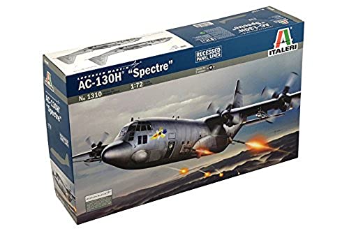 Italeri 1310 - Ac-130H Spectre Model Kit Scala 1:72