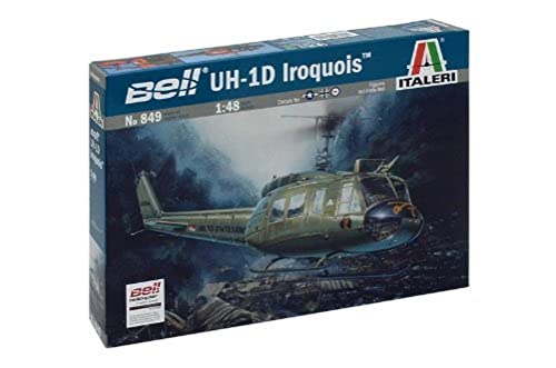 Italeri 0849 - Bell Uh-1D Iroquois Model Kit Scala 1:48