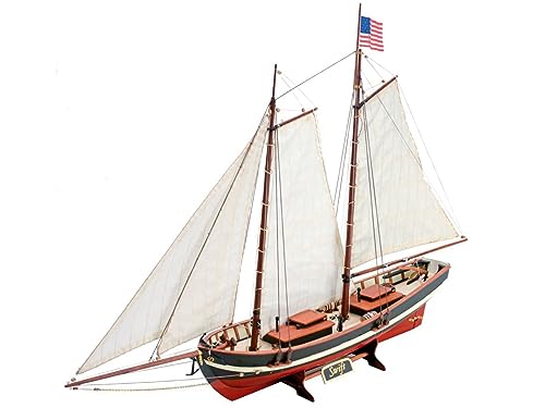 Artesanía Latina 22110N. Modellino Di Nave In Legno Barca Pilota Americana Swift 1805 Scala 1:50. Kit Di Modellismo Da Costruire