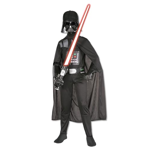 Rubie'S Costume Ufficiale Disney Star Wars Darth Vader Classico Per Bambini, Costume Da Bambino, 5-6 Anni