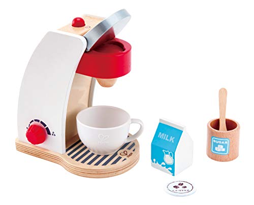 Hape E3146 My Coffee Machine - Wooden Kitchen Accessories