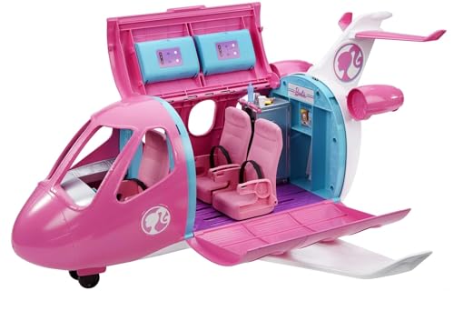 Barbie Aereo Dei Sogni, Playset Veicolo E Accessori, Bambola Non Inclusa, Giocattolo Per Bambini 3+ Anni, Gdg76