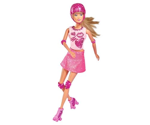 Simba - Steffi Love Roller Skates Con Accessori Glitterati, 3 Anni, 105733268