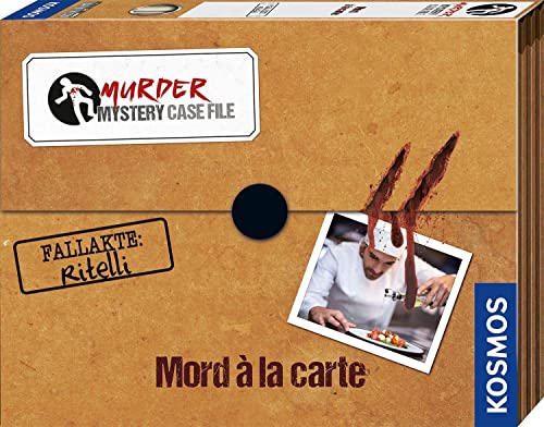 Murder Mystery Case File - Mord À La Carte