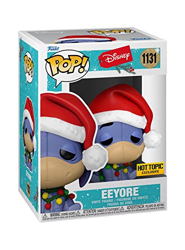 Funko Pop! Disney: Holiday 2021 - Eeyore With Lights - Winnie The Pooh - Figura In Vinile Da Collezione - Idea Regalo - Merchandising Ufficiale - Gioc
