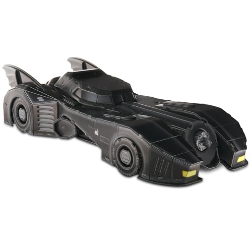 Dc- Puzzle 4D Build Per Adulti Retro Batmobile, 6070178