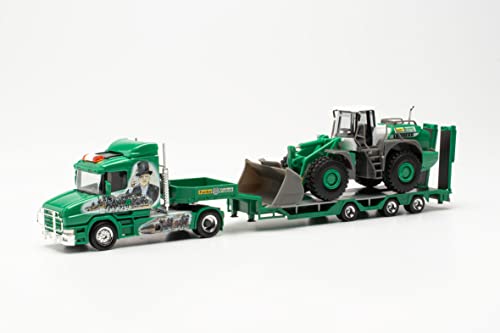 Herpa Modello Di Camion Scania 143 "H.E. Payne, Trattore Per Semirimorchi Refrigerati, In Scala 1:87, Per Diorama, Pezzo Da Collezione, Decorazione, M