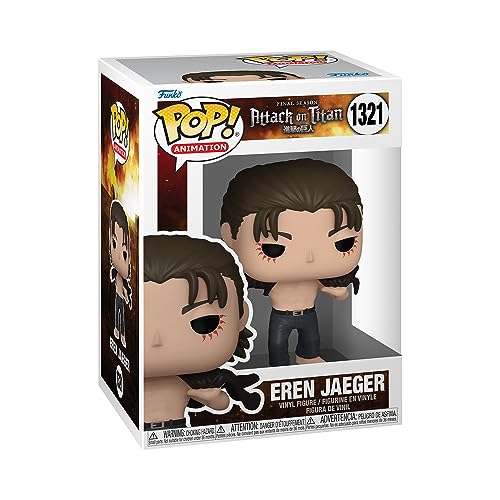 Funko Pop! Animation: Aot - Eren Jaeger Jeager - Attack On Titan - Figura In Vinile Da Collezione - Idea Regalo - Merchandising Ufficiale - Giocattoli