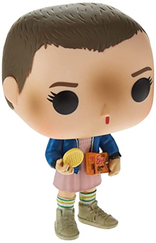 Funko Pop! Television: Stranger Things - Eleven - (Eggos) - 1/6 Odds For Rare Chase Variant - Undici- Figura In Vinile Da Collezione - Idea Regalo - M