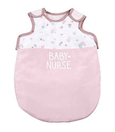 Smoby Nanna Baby Nurse – Per Bambole Fino A 42 Cm, Il Sacco A Pelo È Imbottito E Lavabile, Per Bambini Dai 18 Mesi In Su, Colore Mehrfarbig, 760022032