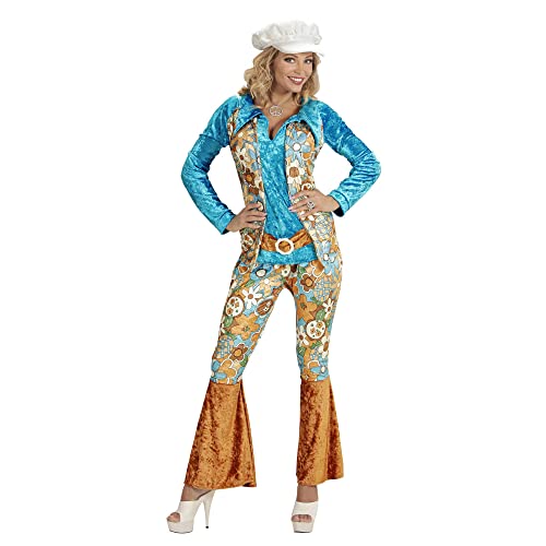 "Hippie Woman" Velvet (Shirt Withvest And Belt, Pants, Hat) - (Xl)