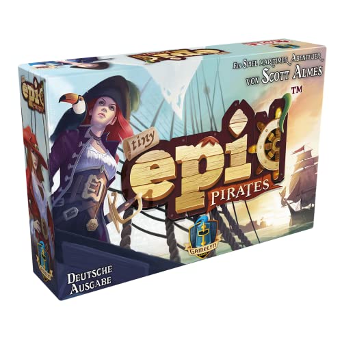Asmodee Gamelyn Games | Tiny Epic: Pirates | Gioco Di Base | Gioco Di Famiglia | Gioco Da Tavolo | 1-4 Giocatori | A Partire Dai 12+ Anni | 45+ Minuti