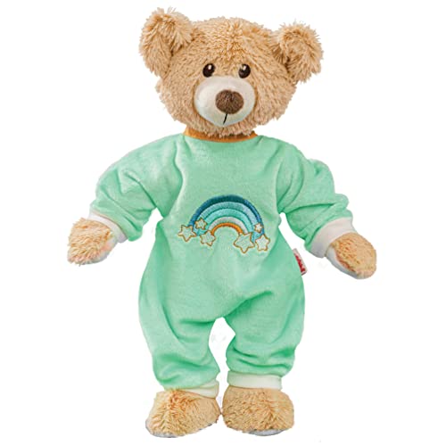 Heless 8 – Peluche Teddy Dreamy Con Pagliaccetto In Morbido Velours, Circa 22 Cm Di Orsacchiotto Da Indossare E Da Togliere, Amare E Come Compagno Di