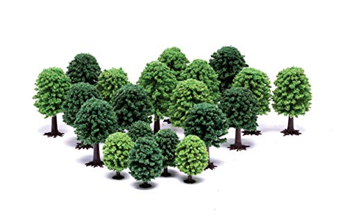 Hornby- Hobby' Deciduous Trees Acessories-Power & Controllo, Multicolore, R7198