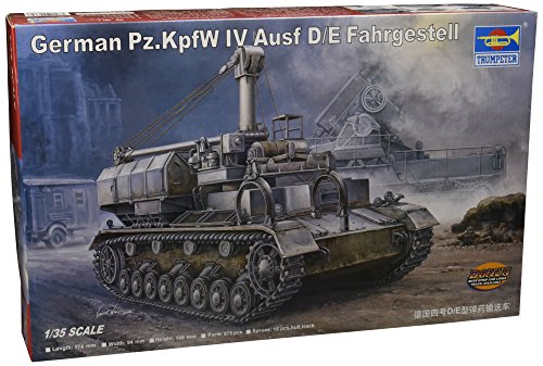 Trumpeter 1:35 - Modellino Carro Armato German Pz.Kpfw Iv-Ausf.D/E Fahrgestell (Tru00362)