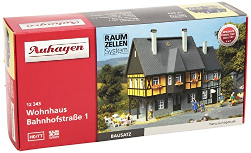 Auhagen 12343 - Modellismo Ferroviario, Abitazione Di Bahnhofstraße