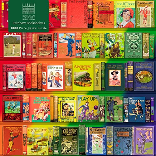 Bodleian Libraries - Rainbow Bookshelves: 1000 Piece