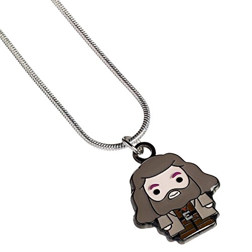 Harry Potter Cutie Collection Necklace & Charm Hagrid (Silver Plated) Carat Shop