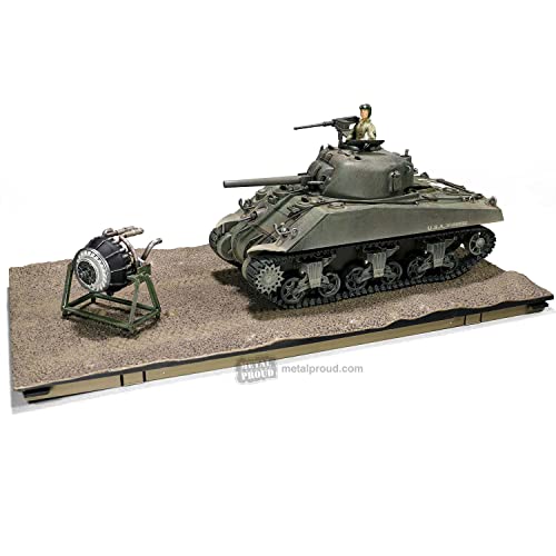 Forces Of Valor 1:32 Us Sherman M4(75) Vvss Italia 1944 - Modello In Pressofusione, Modello In Scala, Modello Diorama, Modello Militare, Mp-912043C