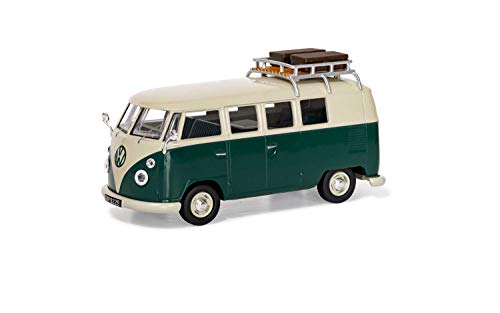 Corgi Va14500 Volkswagen Tipo 2 1500 Sp Devon Caravette Bianco Perlato E Velluto Verde Avanguardia