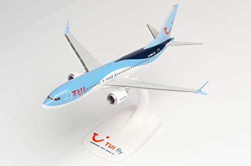 Herpa Other License Tuifly Germany Boeing 737 Max 8 – D-Amax Mallorca In Miniatura Per Creazioni Fai Da Te E Regali, Multicolore, 612760