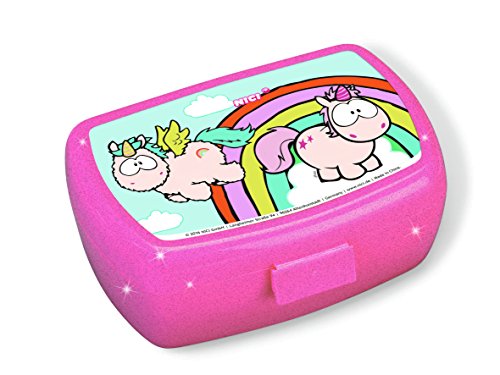 Nici 40742.0 – Contenitore Per Il Pane Theodor E Friends, Peluche, 17 X 12 X 6.8 Cm