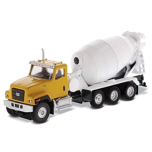 Caterpillar Caterpillar-Ct681 Diecast Masters 85512-Betoniera Ct 681, Scala 1:87, Circa 11,6 X 2,9 X 4,3 Cm, Da 14 Anni In Su, Colore Yellow, 85512
