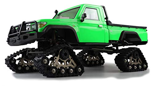 Amewi Amxrock Rcx8Pt 22473 - Ruota A Catena, Radiocomandata, Rtr, Colore: Verde