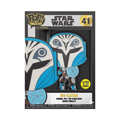 Loungefly Large Enamel Pin Star Wars: Clone Wars - Logo - Bo-Katan Spille Smaltate - Spilla Da Collezione Carina - Per Gli Zaini & Borse - Idea Regalo