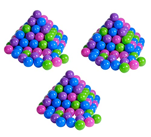 Knorrtoys 56791 – Palle Set – 300 Pezzi Di Plastica/Palle Palline Per Bagno, 6 Cm Diametro, Pastello, Senza Plastificanti Tossici
