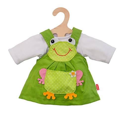 Heless 1488 - Abito Frog Ottimista Per Le Bambole, Le Dimensioni 28-35Cm