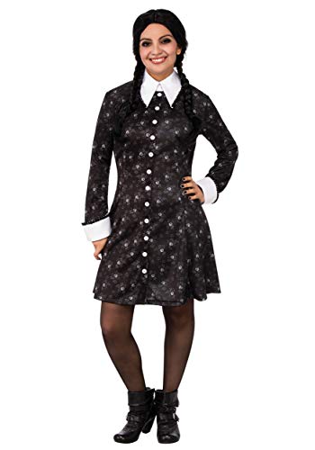 Rubie'S Official Addams Family Wednesday Costume Da Donna Adulto