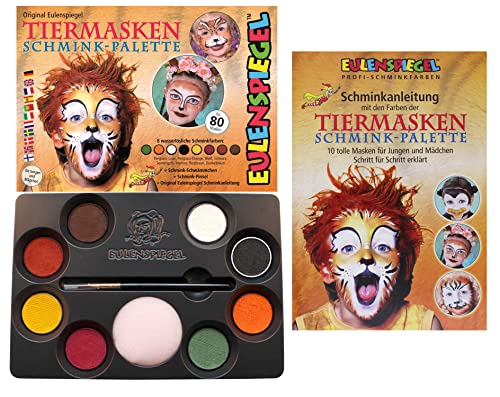 Eulenspiegel - Colori Da Face-Painting, Palette Specifica Per Trucco Da Animali