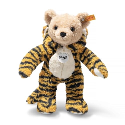 Steiff 113161 - Orsetto Con Cappuccio, Motivo: Tigre, Multicolore, 27 Cm