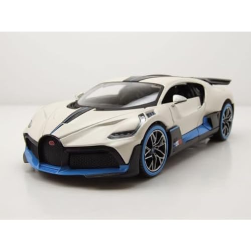 Maisto 10-31526 Bugatti Divo - Scala 1:24 - Colore Bianco - Modellino In Metallo
