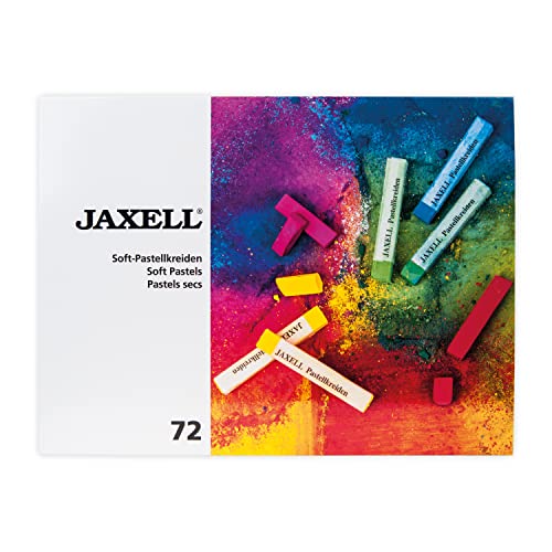 Unbekannt Jaxell 47648 - Gessetti Colorati Soft Pastels, Forma Triangolare, 72 Pezzi