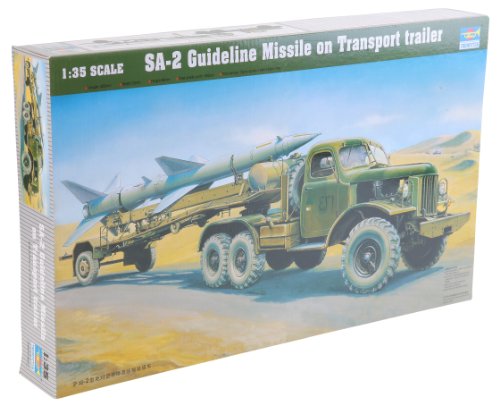 Trumpeter 1:35 -Modellino Carro Armato Sa-2 Guideline Missile W Loading Cabin (Tru00204)