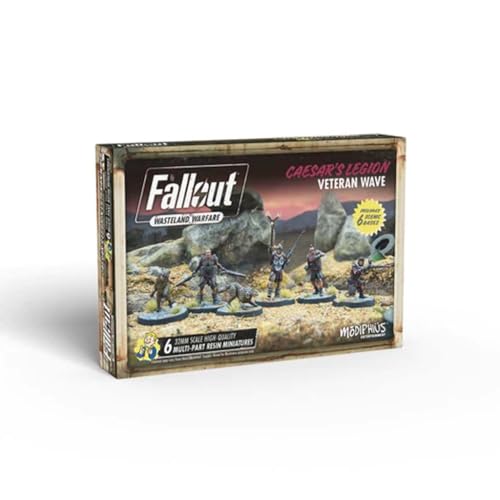 Modiphius Entertainment Fallout Wasteland Warfare Caesar'S Legion Veteran Wave