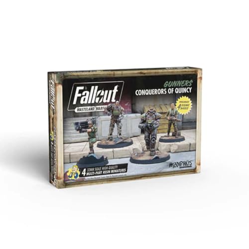 Modiphius Entertainment Fallout Wasteland Warfare Gunners Conquerors Of Quincy