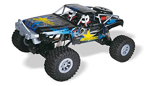 Amewi Double Bridge Brushed 1:10 Rc Modellino Di Auto Elettrico Crawler 4 Ruote Motrici (4Wd) Rtr 2,4 Ghz Incluso, Nero
