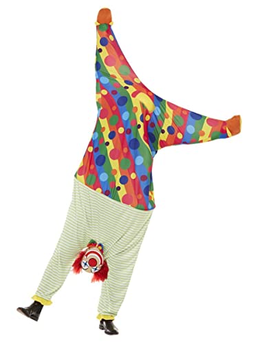 Upside Down Clown Costume, All In One