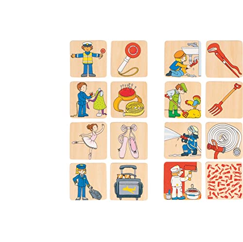 Goki- Set Di Memoria Per Lavoro Da Tavolo, Colore: Multicolore (56775)
